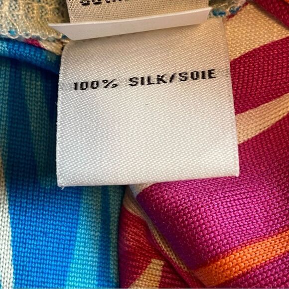 Diane Von Furstenburg Floral Silk Dress Size 6 - Picture 7 of 13